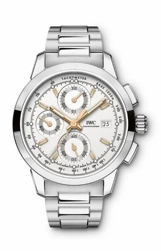 IWC Ingenieur Chronograph Classic Stainless Steel / Silver IW3808-01 (IW380801)